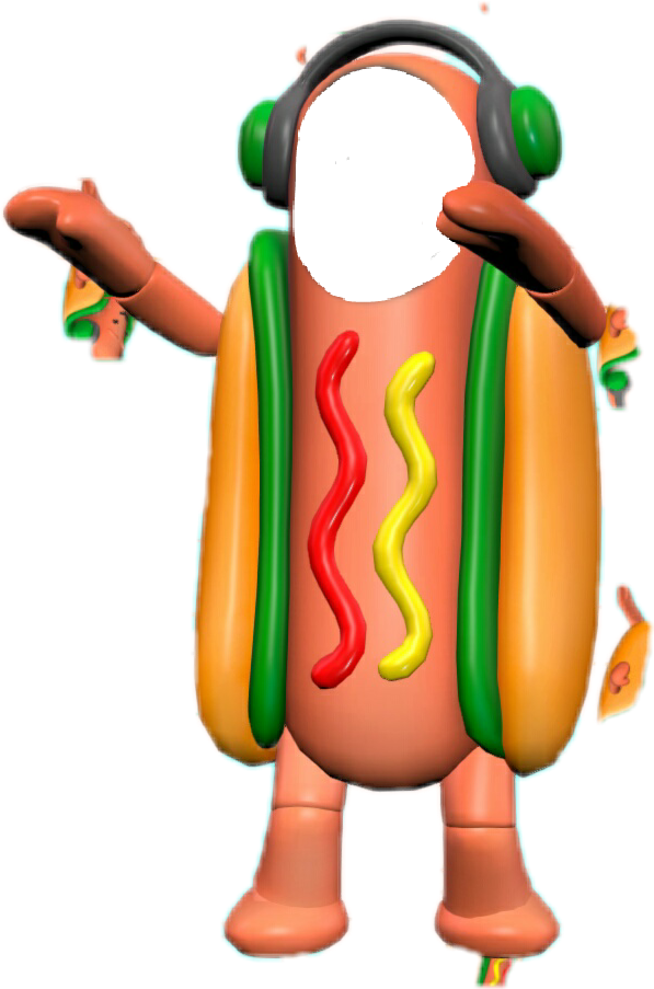 Report Abuse - Dancing Hot Dog (597x903), Png Download