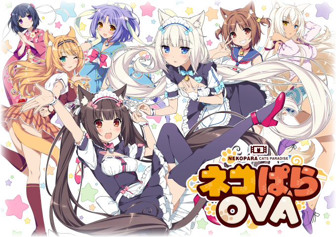 Nekopara Anime (680x481), Png Download