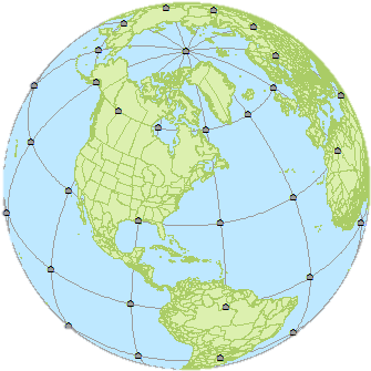 The Map Is Composed Of A Political Boundaries Layer, - Earth (357x359), Png Download