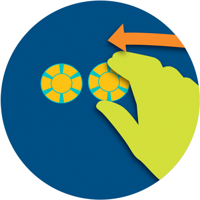 Double Down - Gamepad (637x637), Png Download