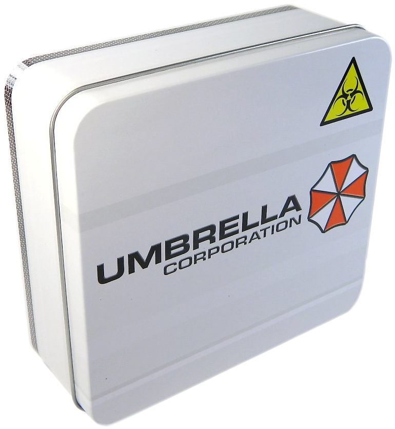 Toynk Has Two Exclusive Collectible Sets For Resident - Biohazard Folding Container: Umbrella (re-run) (770x836), Png Download