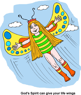 Human Wings Clipart (338x400), Png Download