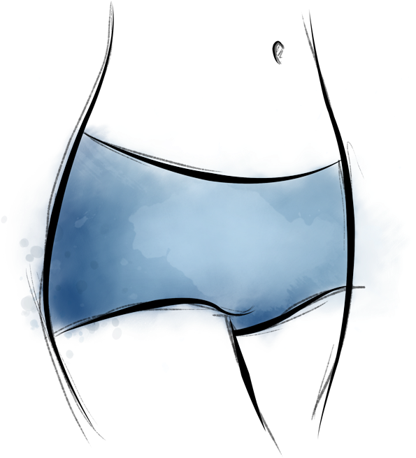 Boy Leg - Sketch (614x664), Png Download