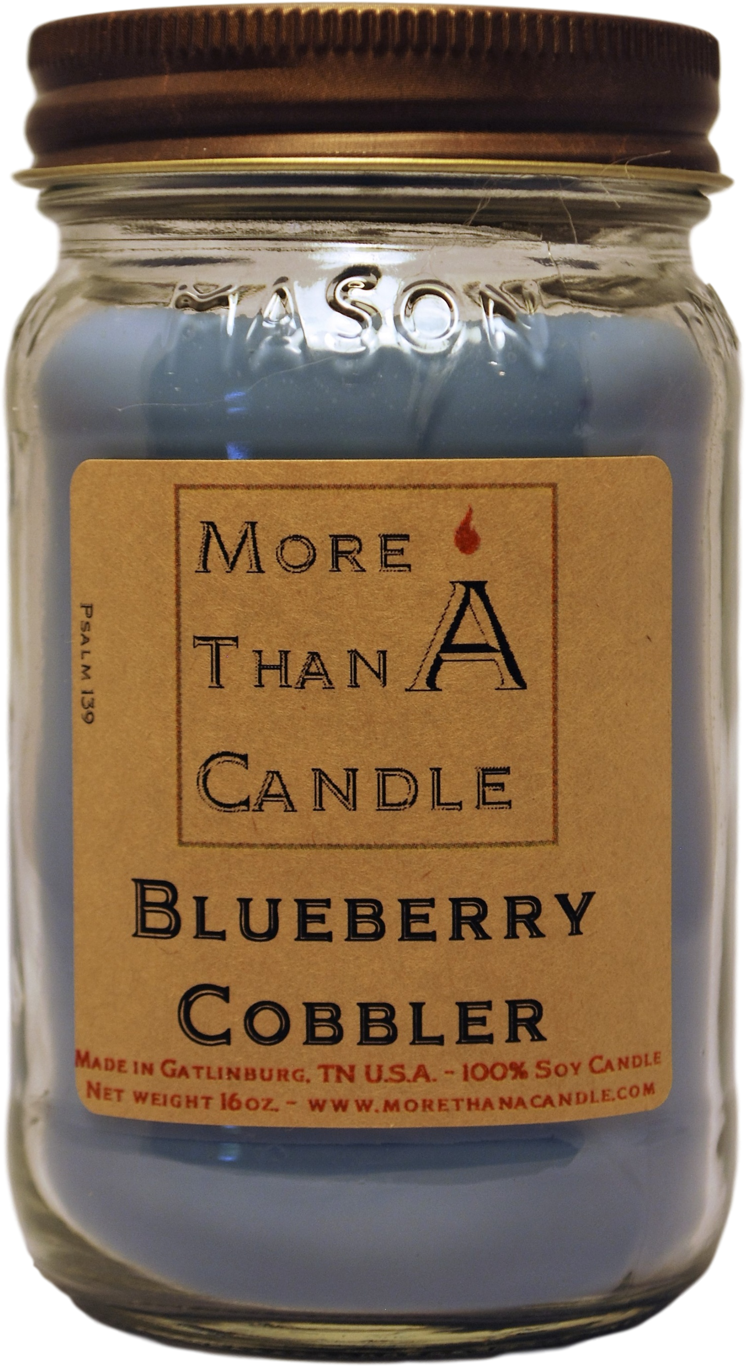 Soy Mason Jar Candle - More Than A Candle Bbc16m 16 O (2370x3539), Png Download