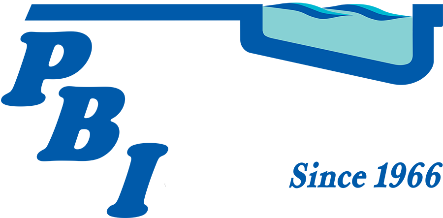 Pool Builders Inc Logo - Pool Builders Inc (900x443), Png Download
