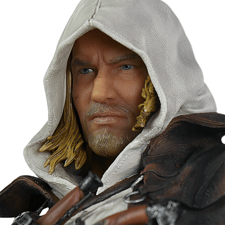 Assassin's Creed Legacy Collection - Assassin's Creed Legacy Collection Edward Kenway Bust (450x450), Png Download