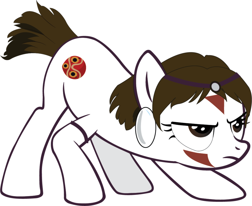 Uploaded - Princess Mononoke (988x809), Png Download