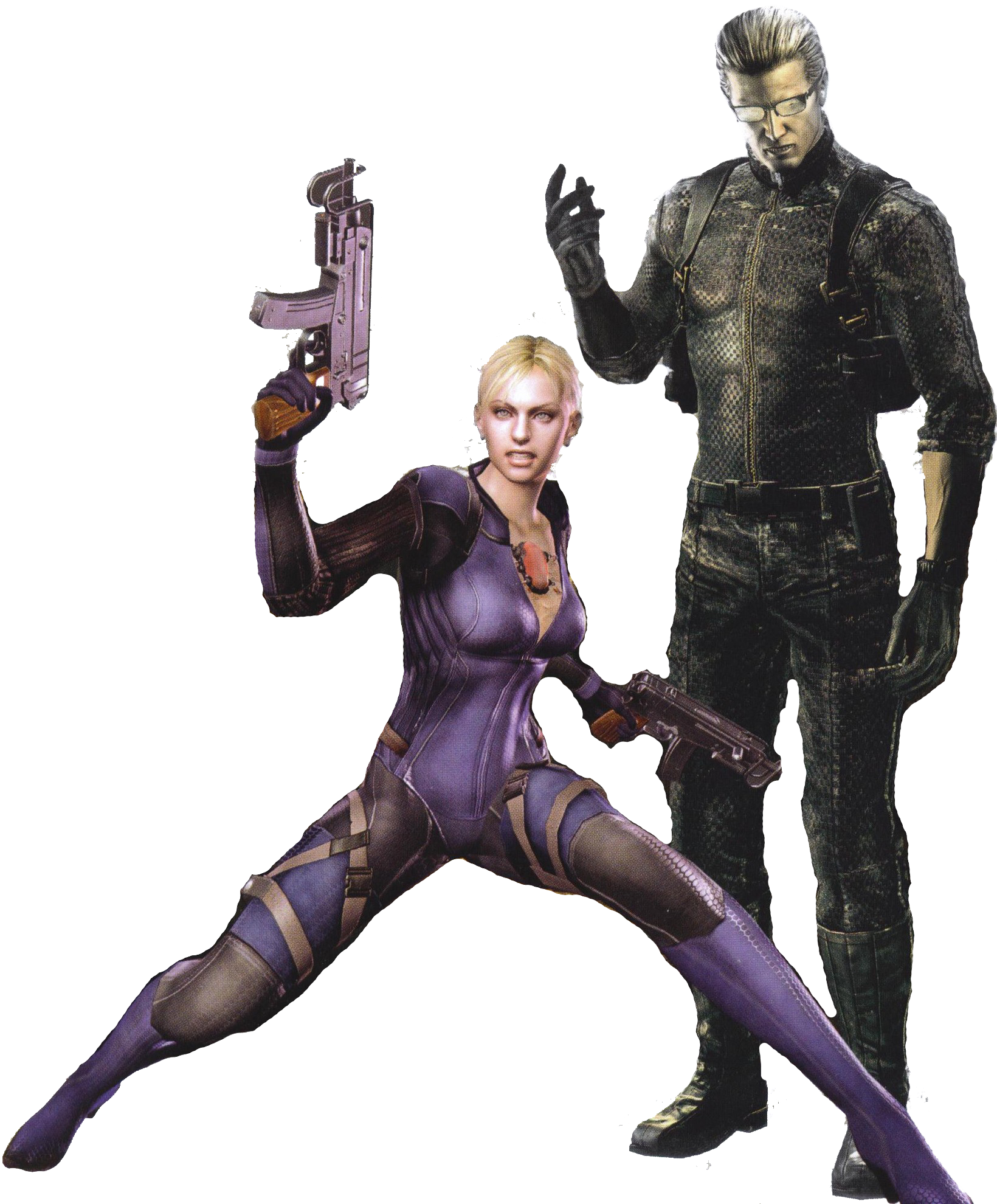 Http - //fc06 - Deviantart - And Wesker By Musashichan69 - Wesker Resident Evil 5 Png (1640x1980), Png Download