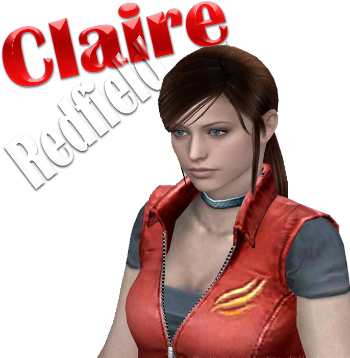 Jill Valentine - - Claire Redfield Darkside Chronicles (700x700), Png Download