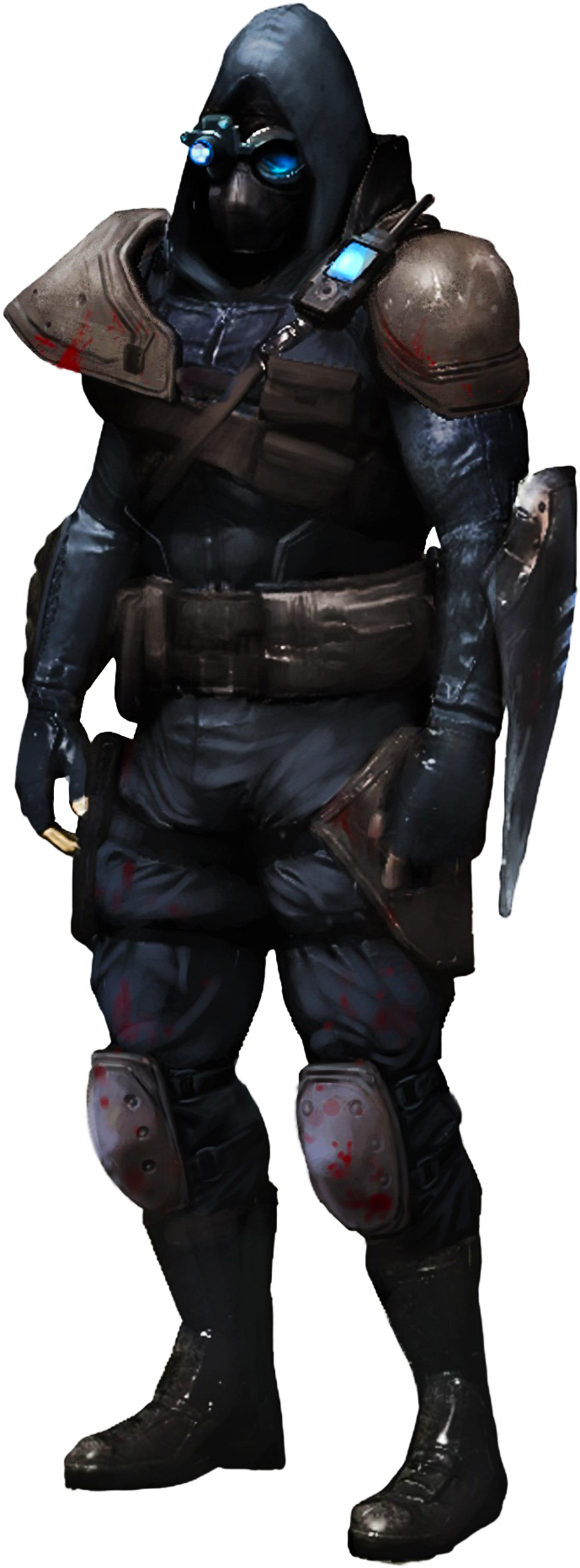 Click To Expand - Prototype 2 Blackwatch Soldier (830x1977), Png Download