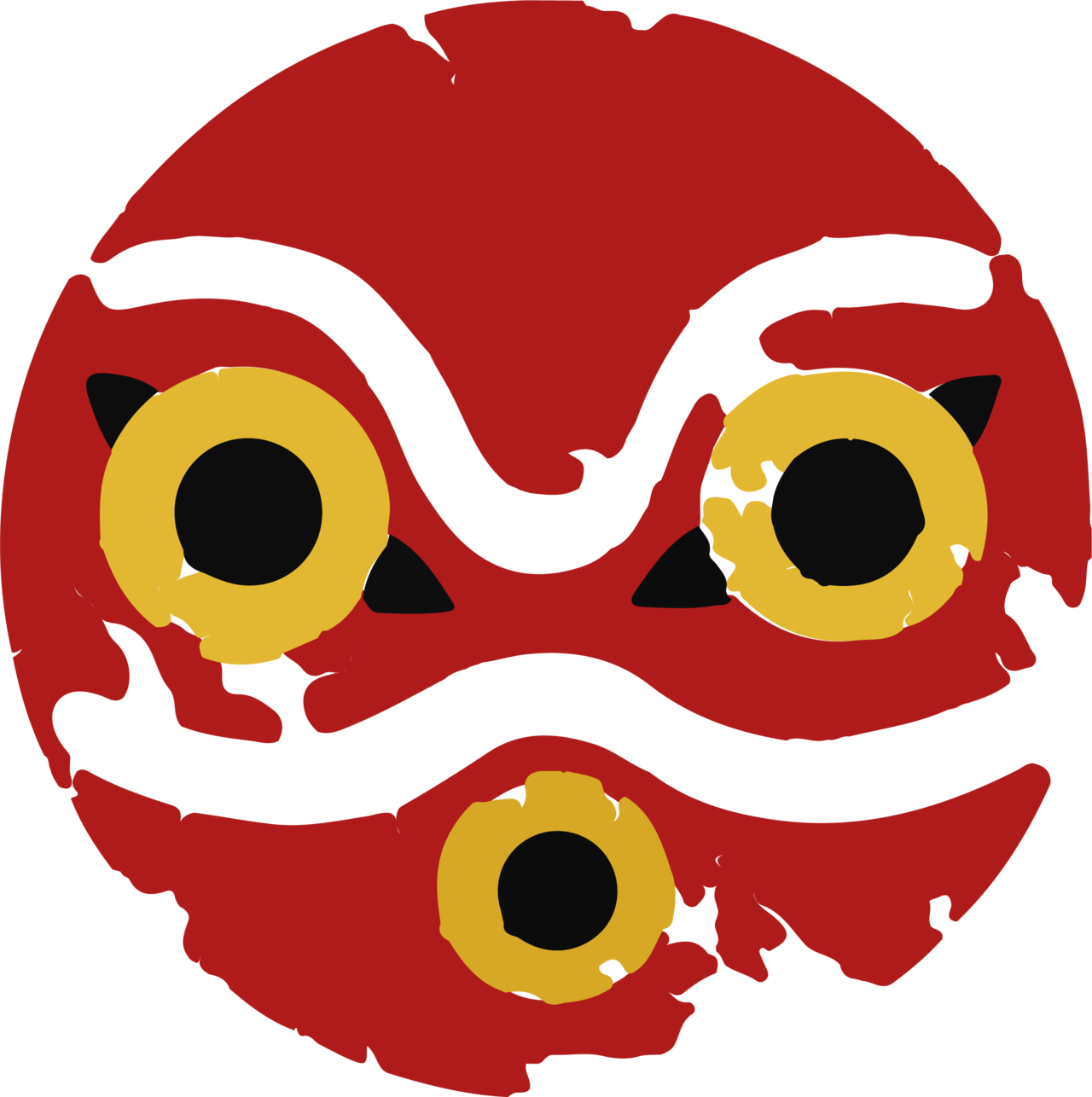 Princess Mononoke Mononoke Mononoke Icon Icon Hayao - Princess Mononoke (1280x1286), Png Download