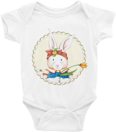 "baby Bunny" Infant Bodysuit - Infant Bodysuit (480x480), Png Download