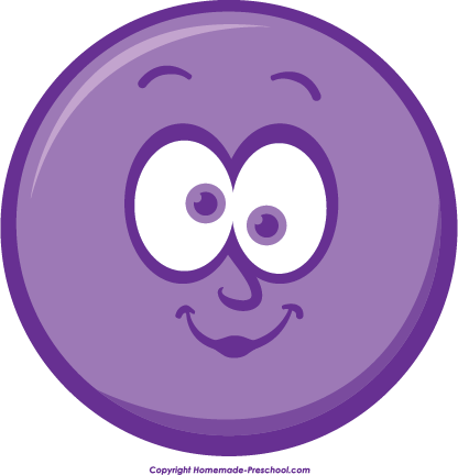 Fun And Free Clipart T5gdt6 Clipart - Smiley Face Violet (416x432), Png Download