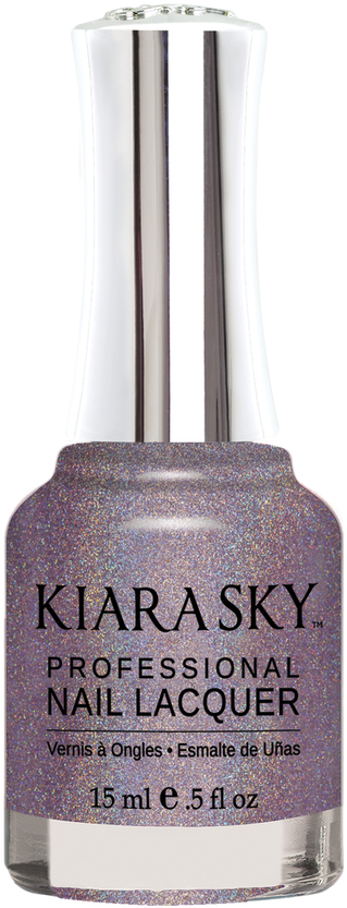 Manicure Pedicure Hologram Regular Nail Polish - Kiara Sky Nail Lacquer N512 (578x1024), Png Download