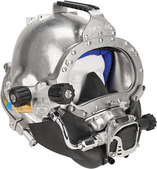 Kirby Morgan 97 Commercial Diving Helmet - Kirby Morgan 37 Ss (550x568), Png Download