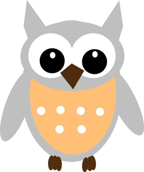 How To Set Use Light Orange Gray Owl Svg Vector - Harry Potter Owl Clip Art Free (498x595), Png Download