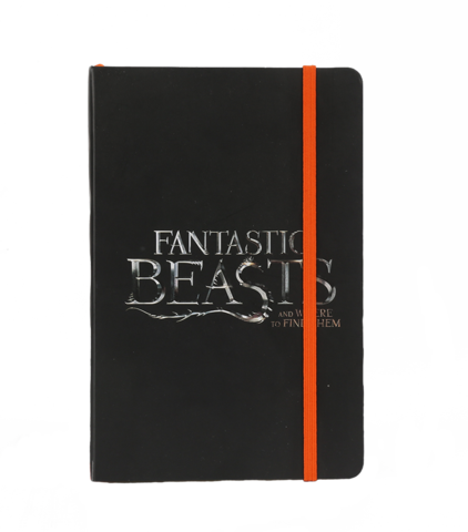 Fantastic Beasts Black Logo Notepad - Coloring And Creativity Book (fantastic Beasts (422x480), Png Download