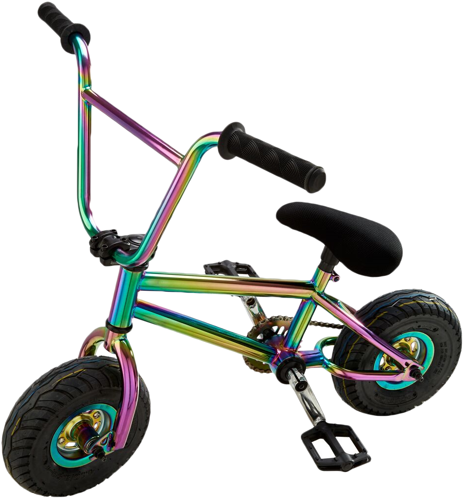 New Rainbow Mini Bmx - Rocker Mini Bmx Rainbow (960x1032), Png Download