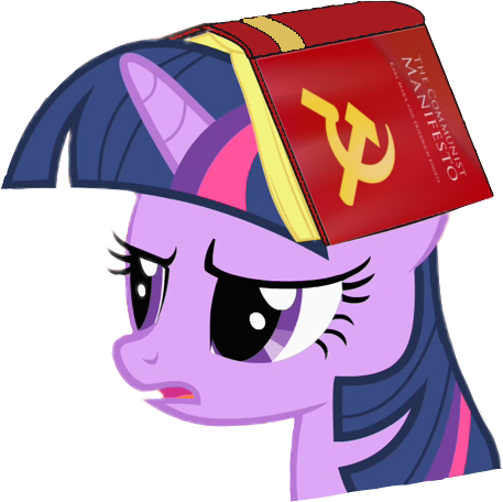 Mlp Mlpfim Twilightsparkle Communist - Twilight Sparkle Pills Here (457x456), Png Download