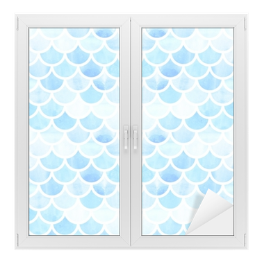 Watercolor Fish Scales - Home Door (400x400), Png Download