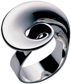 Georg Jensen Mobius Silver Ring - Mãbius Ring - Sterling Silver (800x800), Png Download