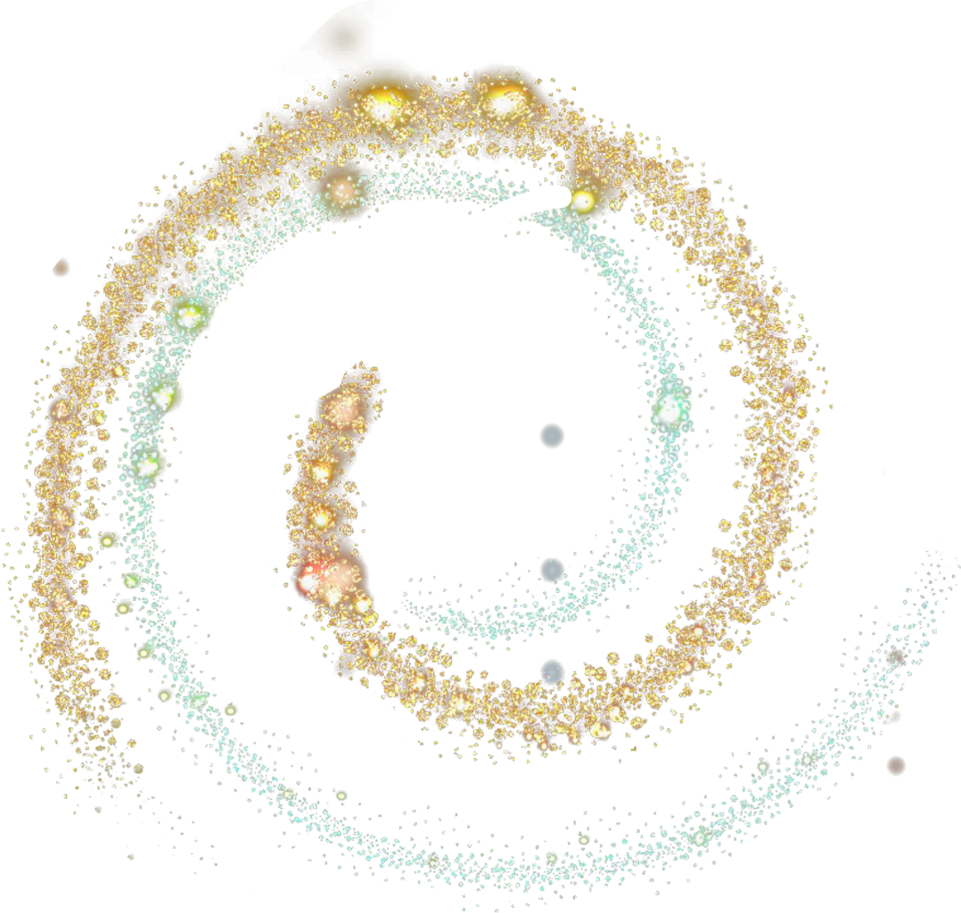 Glitter Gold Silver Swirl Freetoedit - Silver (1078x1024), Png Download