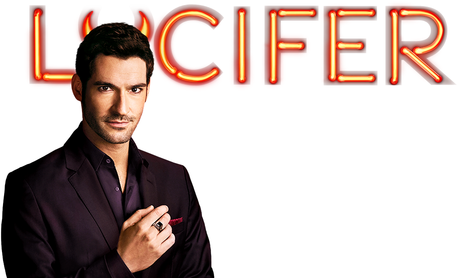 Lucifer Starring Tom Ellis (dvd) (1000x562), Png Download