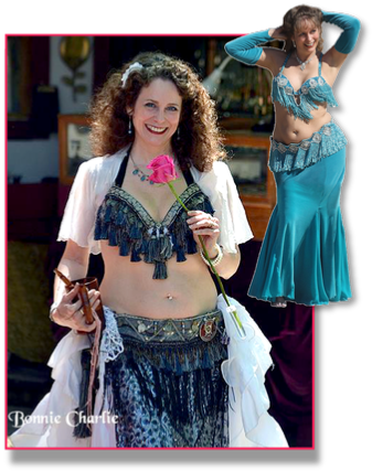 Belly Dance (391x463), Png Download