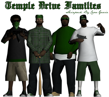 Picture - Gta San Andreas Grove Skins (407x326), Png Download