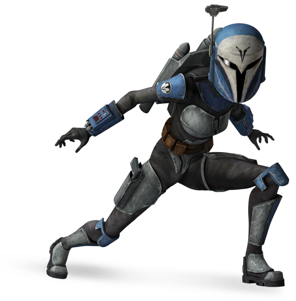 Bo Katan Was The First Time We Were Introduced On Screen - Star Wars The Clone Wars Bo Katan (600x609), Png Download