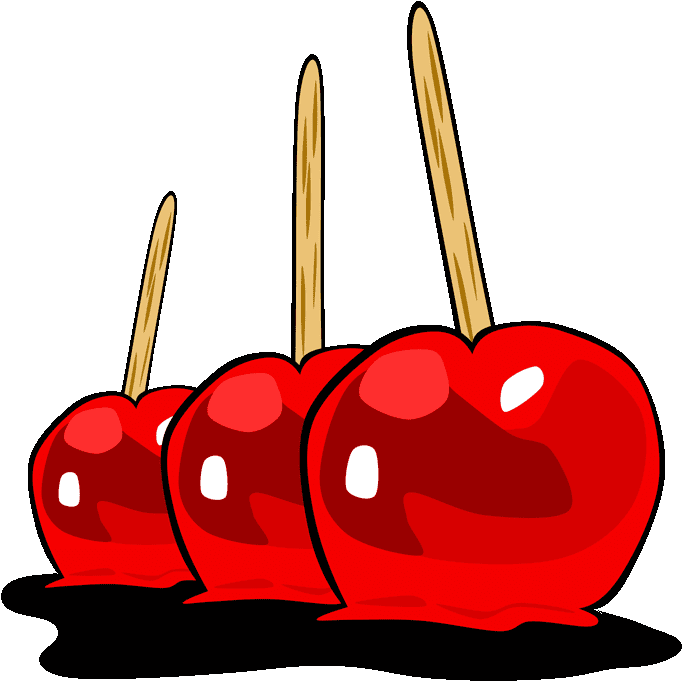 14 Apple Fruit Free Clipart - Transparent Candy Apple Clip Art (1280x720), Png Download