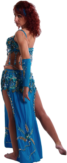 Picture Of Belly Dance Class - Dance (254x543), Png Download