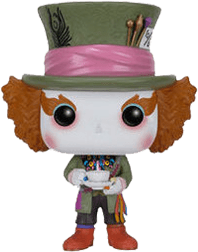 Alice In Wonderland - Alice In Wonderland Mad Hatter Funko (709x709), Png Download