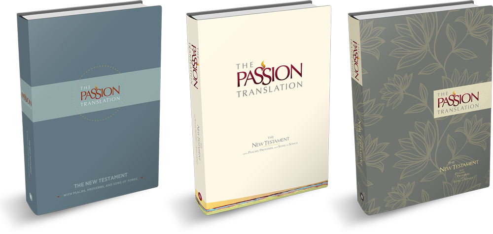 Click Here To Get A Copy Of The Passion Translation - Passion Translation New Testament Ivory (hardcover) (1000x476), Png Download