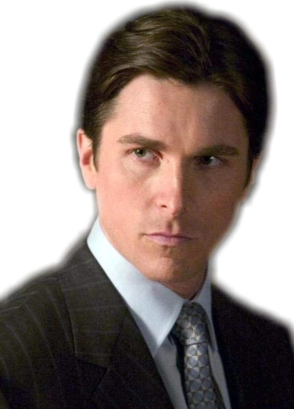 Report Abuse - Batman Begins Christian Bale (1024x1423), Png Download
