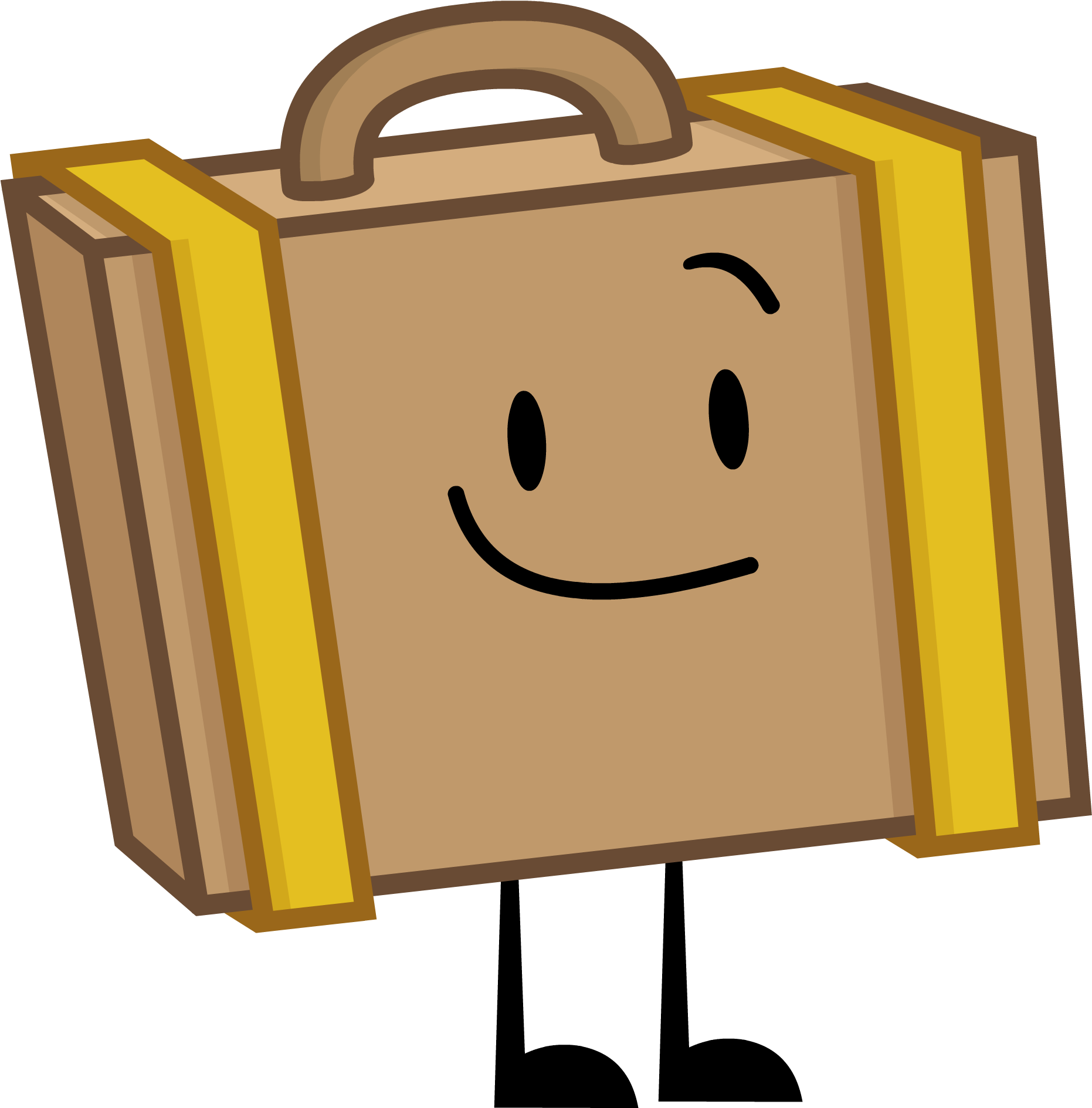 Suitcase2018pose - Inanimate Insanity 2 Episode 13 (1896x1923), Png Download