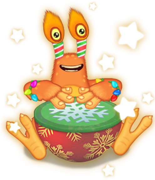 Congle Stars - My Singing Monsters Festival Of Yay (494x582), Png Download