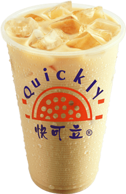 Red Milk Tea - Quickly Milk Tea (300x500), Png Download