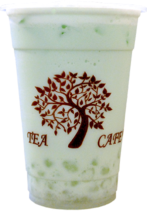 Tea Tree Cafe Peppermint Milk Tea With White Pearls - Tea Tree Cafe Earl Grey Milk Tea (293x419), Png Download