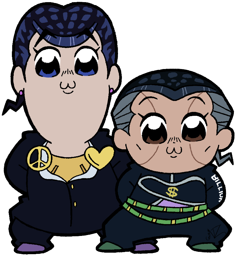 Free Download Pop Team Epic Jojo Clipart Josuke Higashikata - Jjba Pop Team Epic (824x867), Png Download