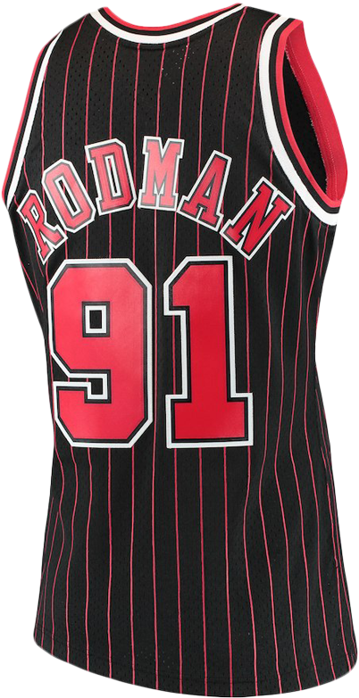 Men Dennis Rodman Bulls - Chicago Bulls Classic Jersey (600x800), Png Download