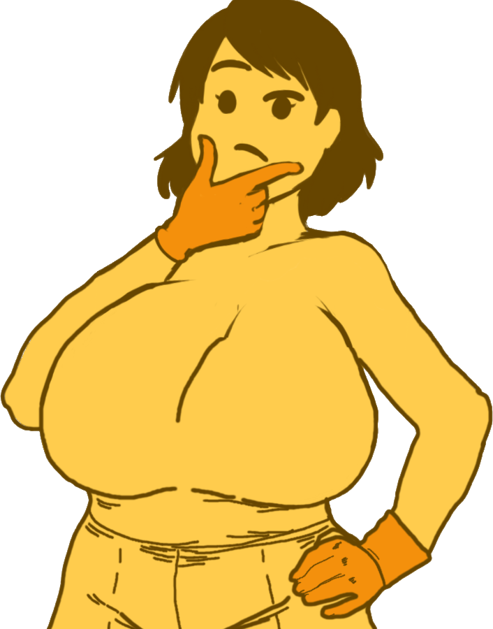 10642291 - > - Thinking Face Emoji Woman (706x900), Png Download