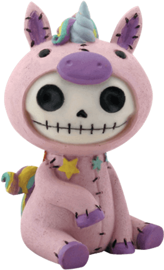 Furrybones Unie Pink Unicorn Statue - Unicorn Furry Bones (555x555), Png Download
