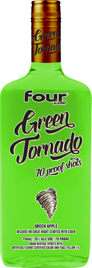 Four Loko Green Tornado (320x928), Png Download