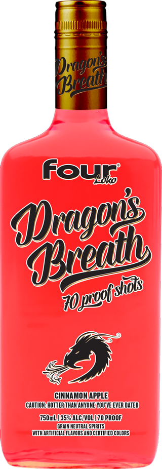 Four Loko Dragon's Breath (320x926), Png Download