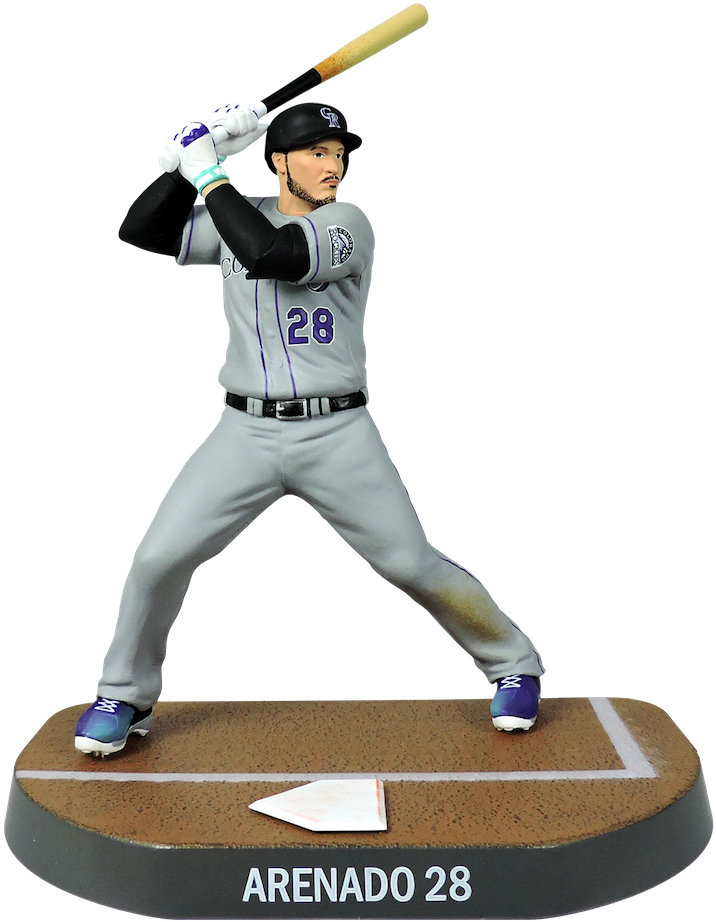 Davis - Figurine Baseball Imports Dragon Mlb 2018 Arenado (750x950), Png Download