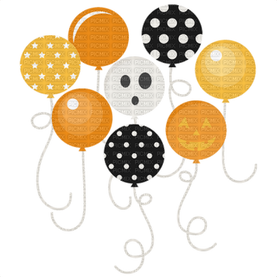 Download Halloween Balloons Clipart Halloween Balloon - Halloween Balloons With Transparent Background (400x400), Png Download