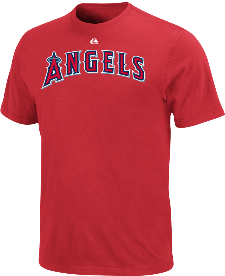 Mike Trout Los Angeles Angels Of Anaheim Majestic T - Cardinals Mlb T Shirt (1024x1024), Png Download