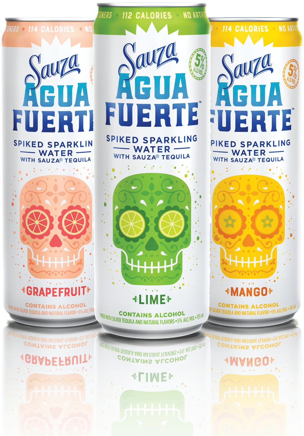Sauza Spiked Sparkling Water (1199x1539), Png Download