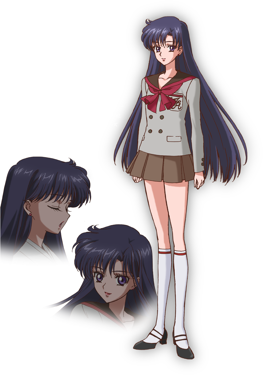 New Sailor Moon Anime, Pretty Guardian Sailor Moon - Sailor Moon Crystal Rei (880x1224), Png Download